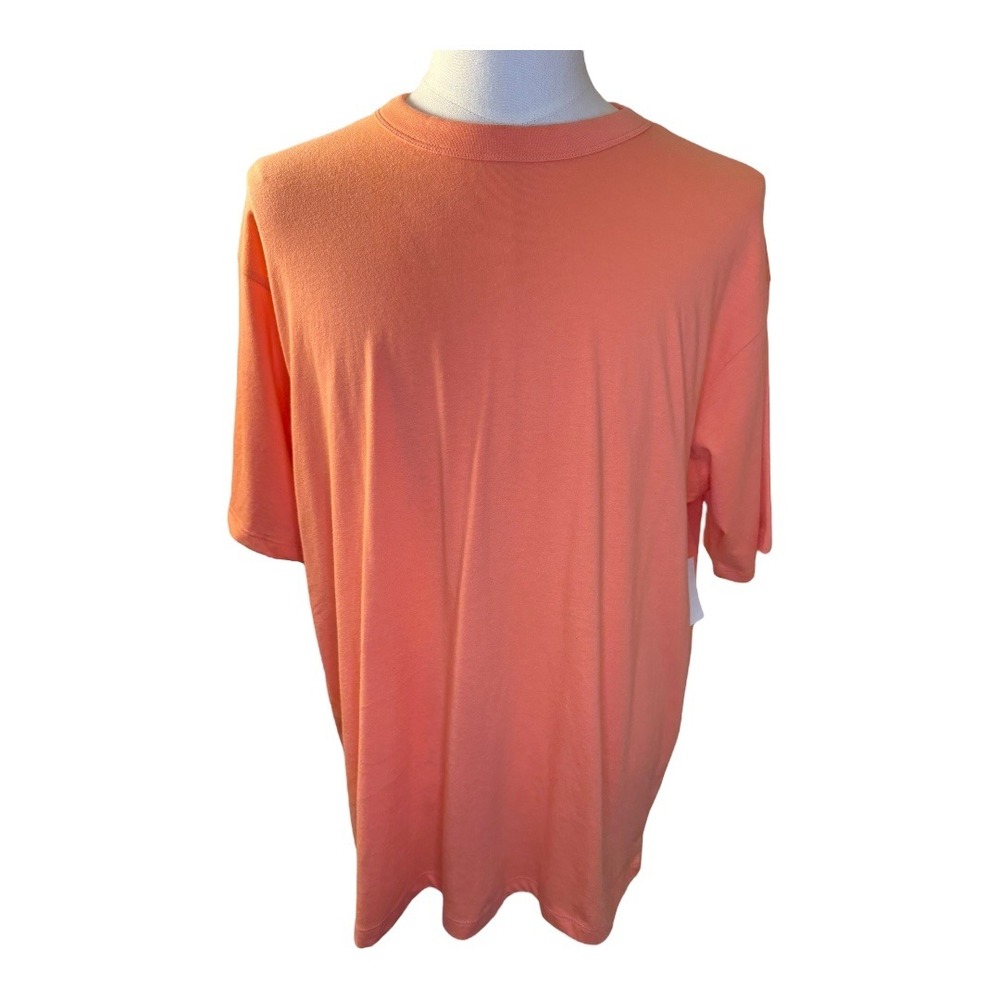 Abound Peach T-Shirt Relaxed Fit Crew Neck Short Sleeve Casual Mens Size Medium‎
